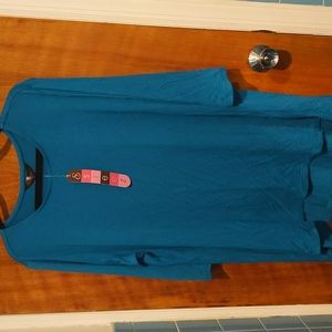NWT Esteez modest crewneck tunic top, 1XL